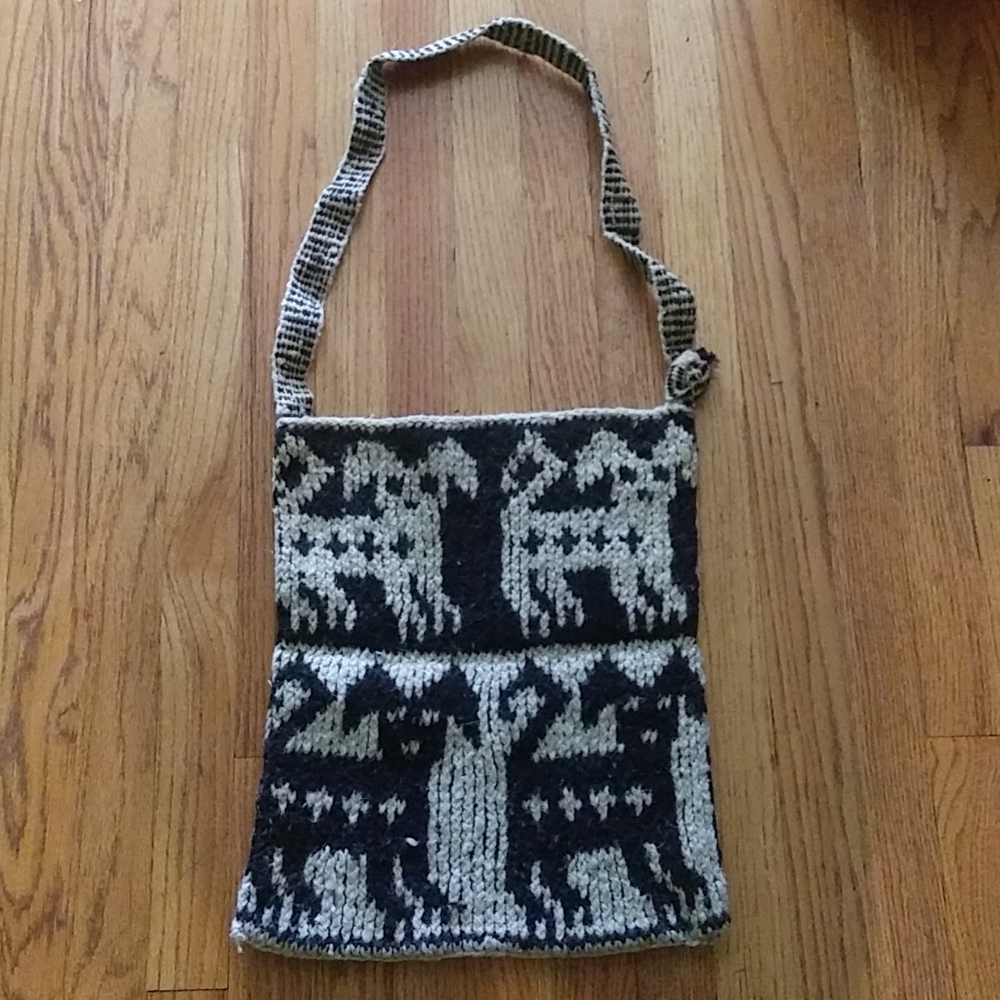 Guatemalan wool bag